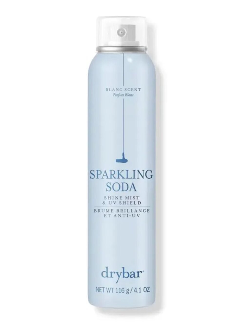 DRYBAR Sparkling Soda Shine Mist Spray & UV Shield - Full Size 4.1 oz - NWT